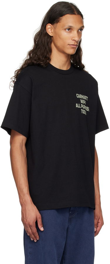 T-paita Carhartt WIP Cross Screw T-Shirt Musta | I033949, 1