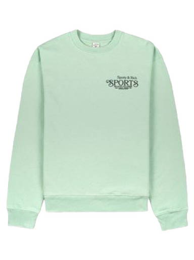 Villapaita Sporty & Rich Bardot Sports Crewneck Vihreä | CR842TH