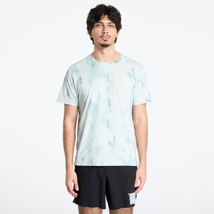 T-paita Under Armour Launch Elite PRT Short Sleeve Tee Turkoosi | 1389804-377