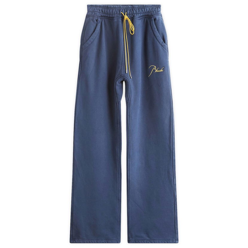 Verryttelyhousut Rhude Rhude Classique Sweatpants, Size Large Sininen | RHPF25PA01012-0043