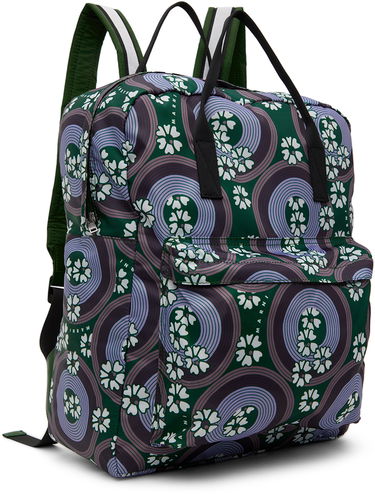 Reppu Marni Marni 70s Circles Print Backpack Vihreä | M00965, 1