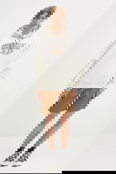 Huppari AAPE by A Bathing Ape AAPE Basic Hoodie with Print Valkoinen | AAPSWMB342XAN, 5