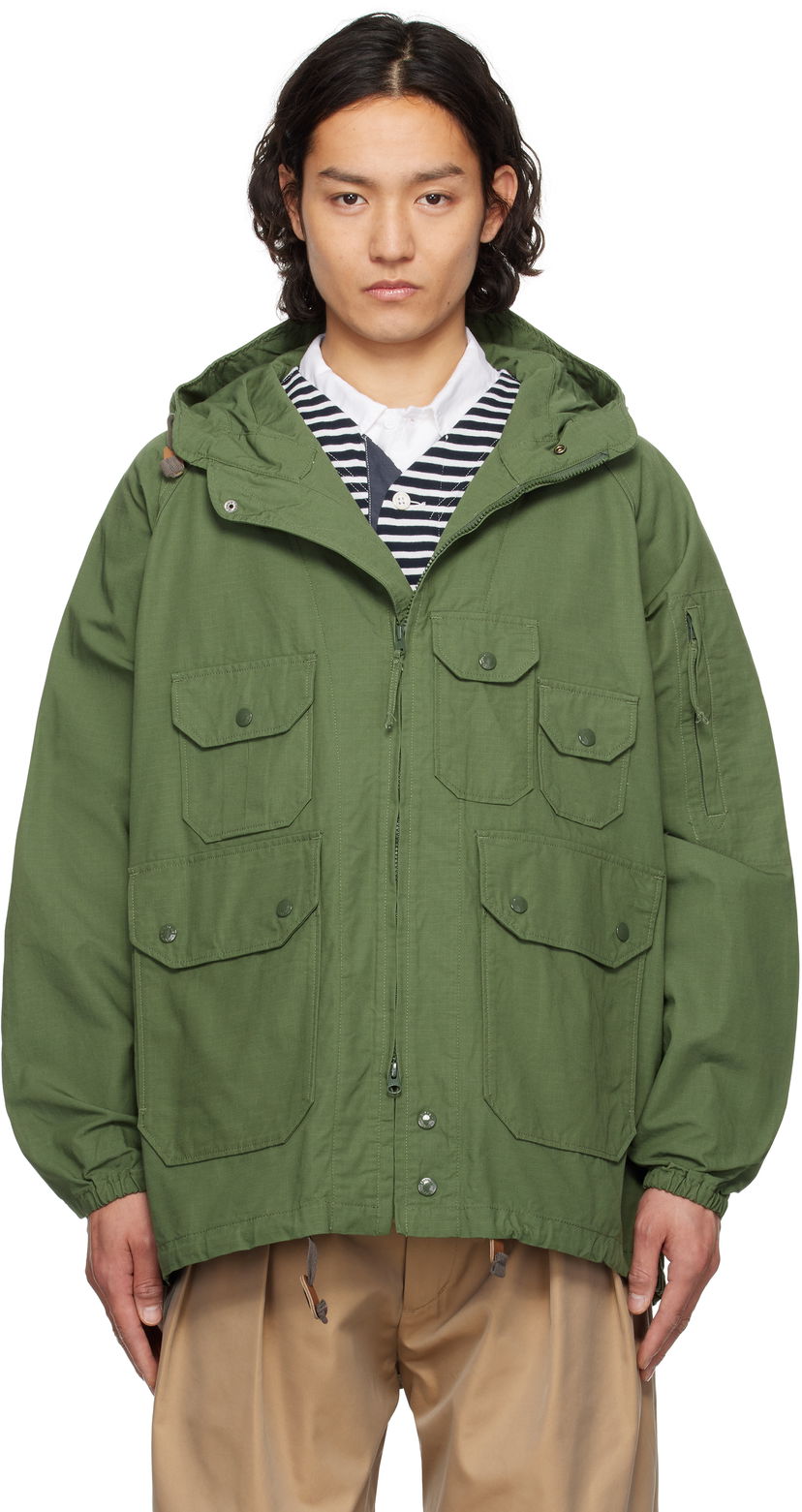 Parka Engineered Garments Engineered Garments Atlantic Parka Vihreä | 25S1D010
