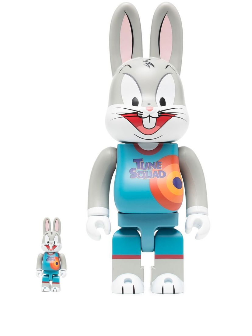 Keräilykelpoinen Medicom Toy Space Jam Rabbrick Bugs Bunny 100% 400% set - Grey Harmaa | RBB10040018433593