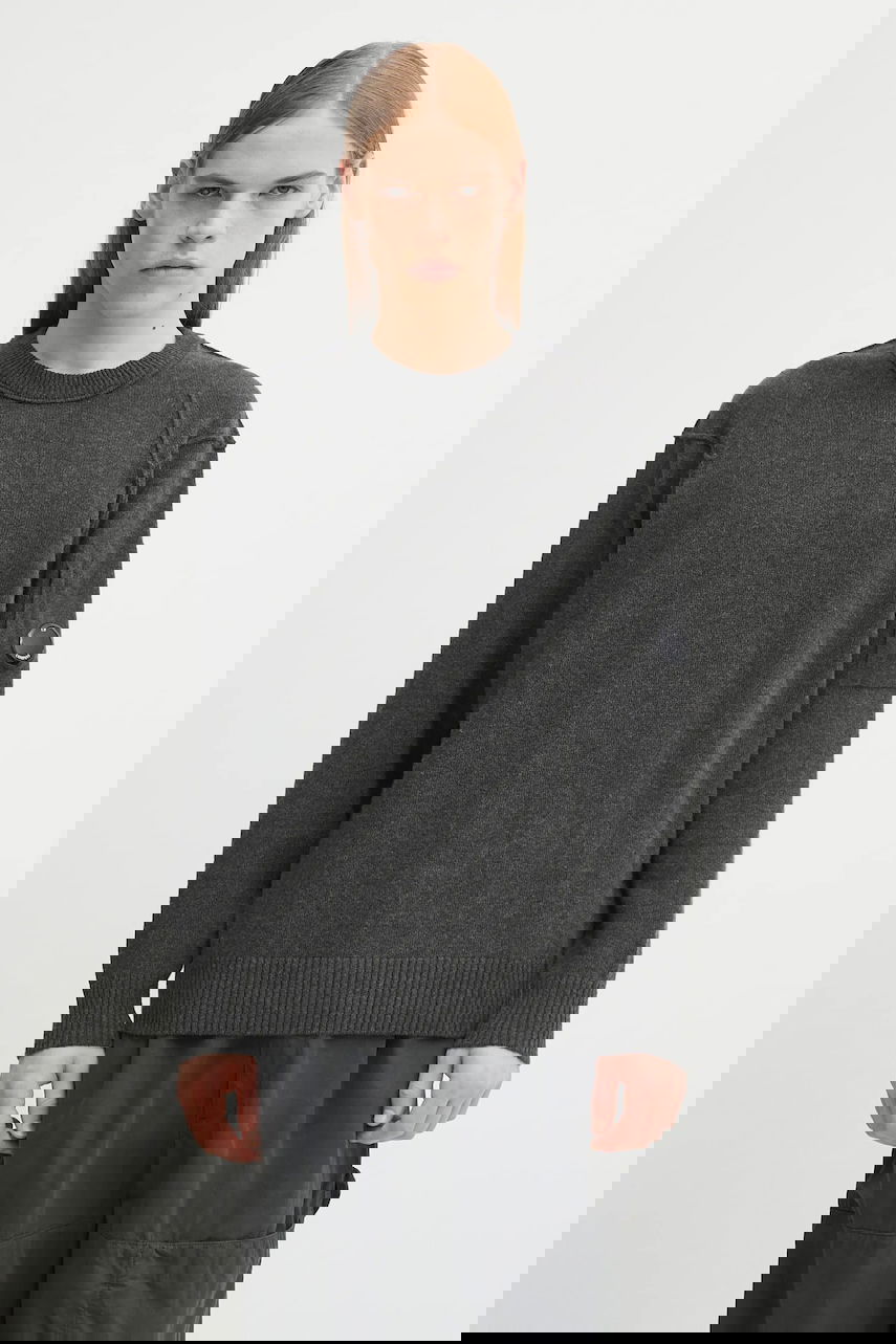 Villapaita C.P. Company C.P. Company Wool Sweater Harmaa | 19CMKN707A110149A, 0