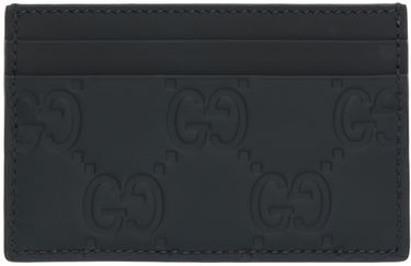 Lompakko Gucci Monogram Card Holder Musta | 771315 AAC0L, 0