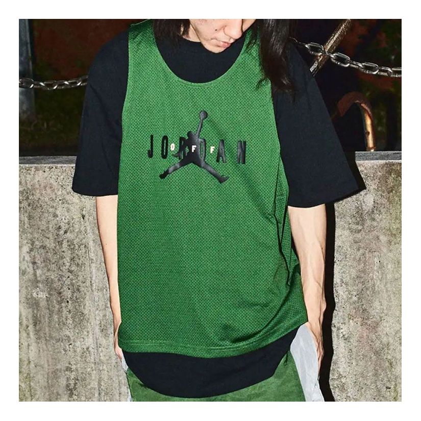Tankkitoppi Jordan Jordan x Off-White Mesh T-Shirt Vihreä | CV3524-361