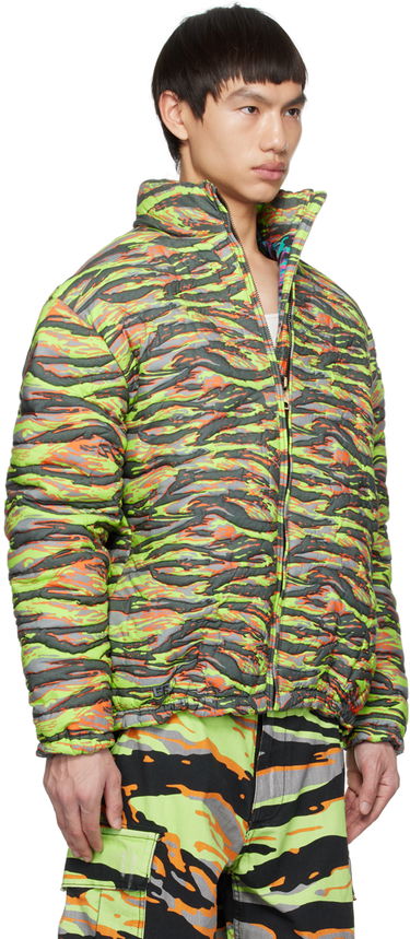 Puffer takki ERL ERL Camo Down Jacket Vihreä | ERL06C003, 1