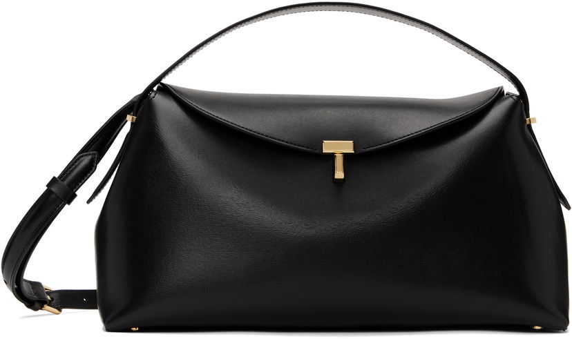 Käsilaukku TOTEME TOTEME T-Lock Top Handle Bag Musta | 234-WLGBG417-LE0025