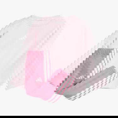 Verryttelypuku adidas Performance Essentials Joggers Set Vaaleanpunainen | JV9853, 1