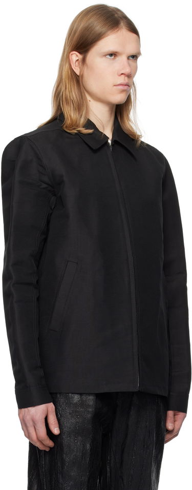 Takki Rick Owens Rick Owens Hollywood Heavy Brad Jacket Musta | RU01E5764 FH, 1