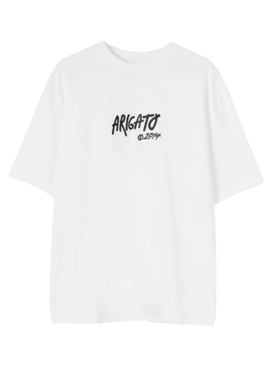 T-paita AXEL ARIGATO Arigato Tag T-Shirt Valkoinen | A1152001