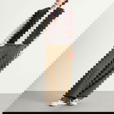 Liivi Universal Works Universal Works Zip Waistcoat, Size Small Ruskea | 33723-DNB, 4