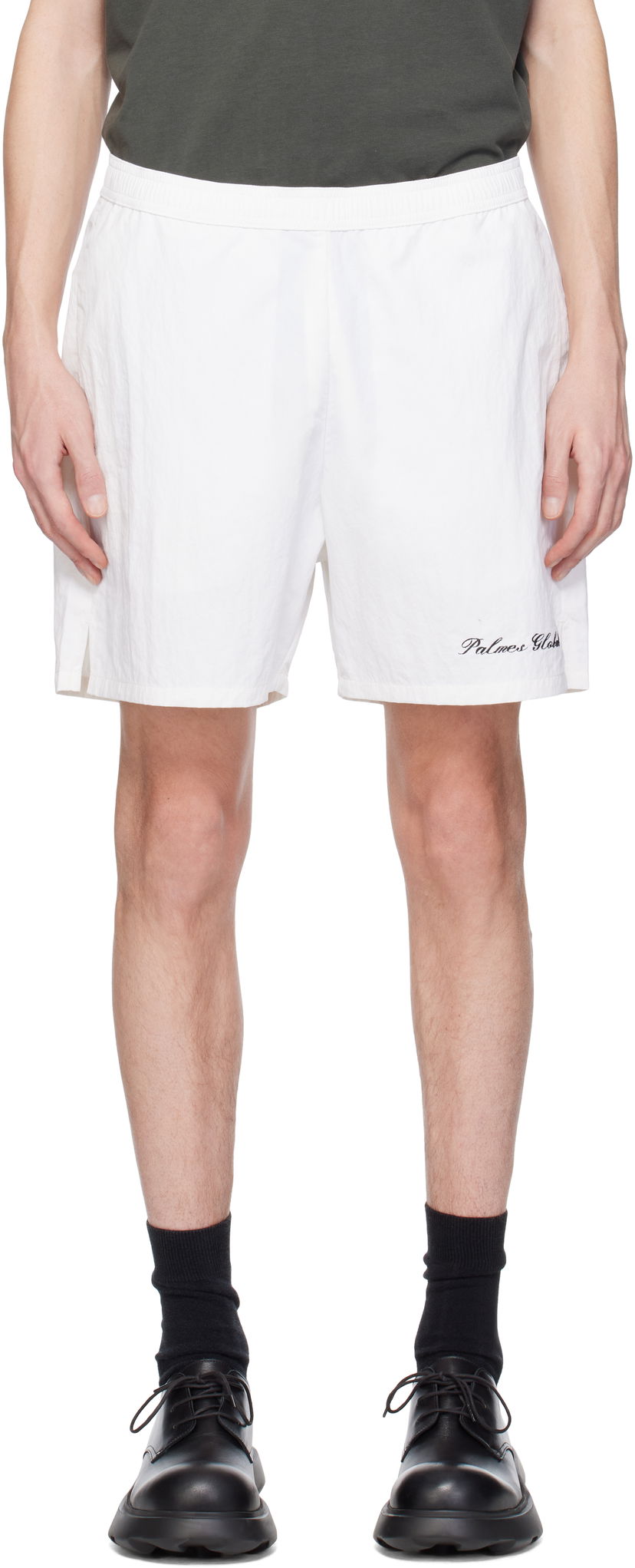 Shortsit Palmes Palmes Global Tennis Shorts Valkoinen | P65-0016-001