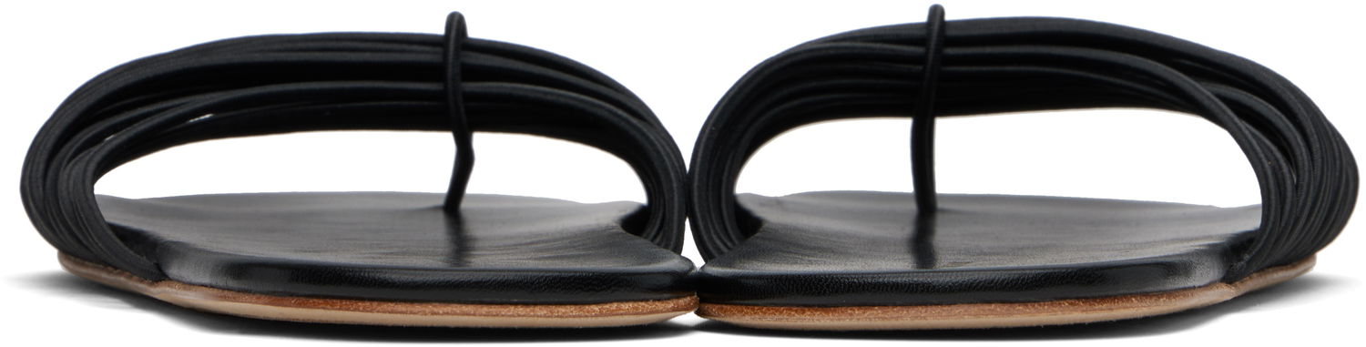 Asusteet The Row The Row Sara Slide Sandals Musta | F1617-W180, 1