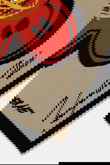 Huivi KENZO Kenzo x Futura Printed Bandana Beige | FF68EU230PEH, 1