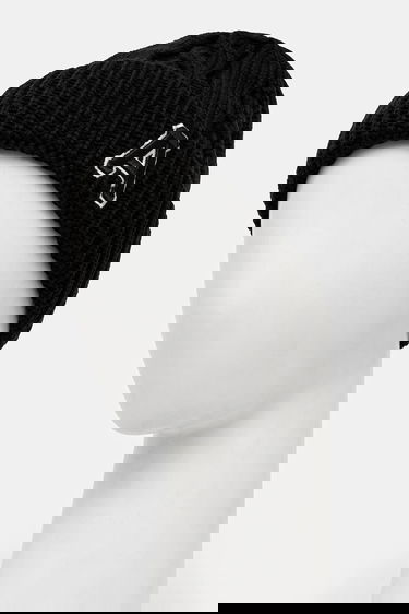 Pipo AAPE by A Bathing Ape A Bathing Ape Aape Main Knit Beanie with Logo Musta | AAPHTM5288XXNBKX, 3