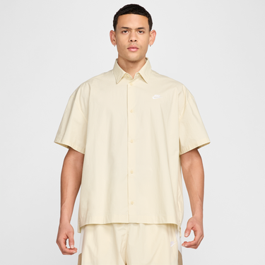 Paita Nike Nike Club Short Sleeve Button-Up Shirt Beige | HJ2026-234, 0