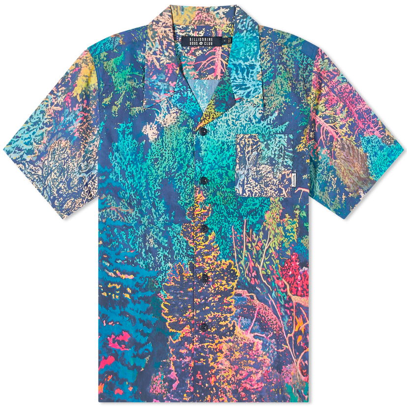 Paita BILLIONAIRE BOYS CLUB Wilderness Vacation Shirt Turkoosi | B23425-MLT