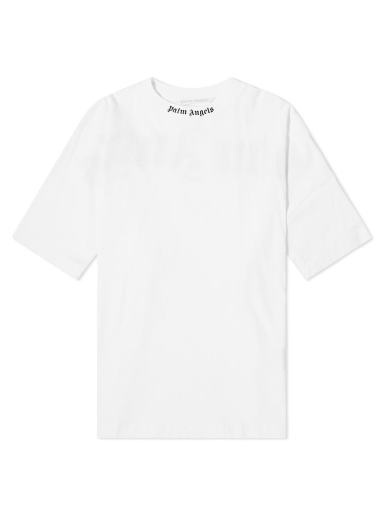 T-paita Palm Angels Classic Logo Oversized Tee Valkoinen | PWAA023C99JER0020110