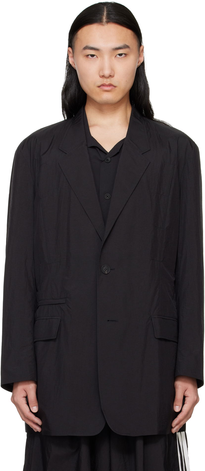 Takki Y-3 Y-3 Nylon Blazer Musta | JM1315