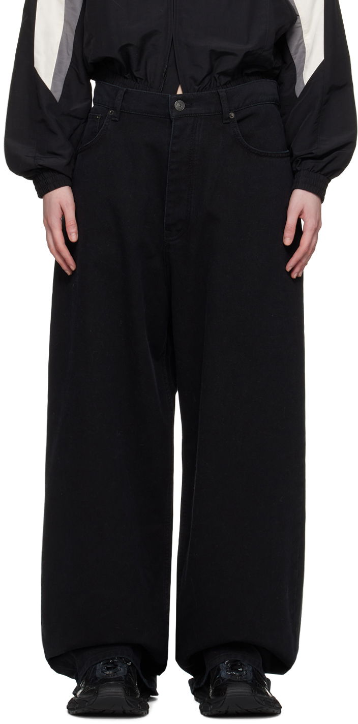 Jeans Balenciaga Baggy Jeans Musta | 773763 TNW11