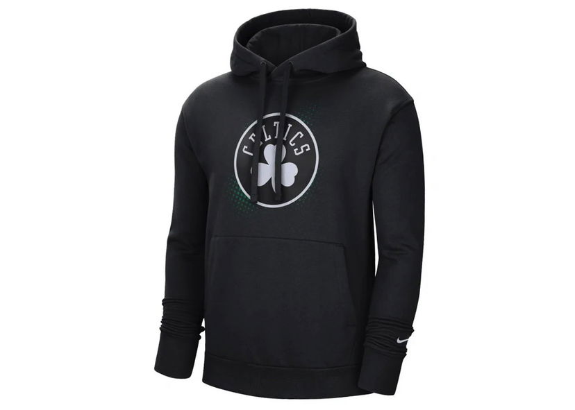 Huppari Nike Boston Celtics Hoodie Black Musta | DH9291-010