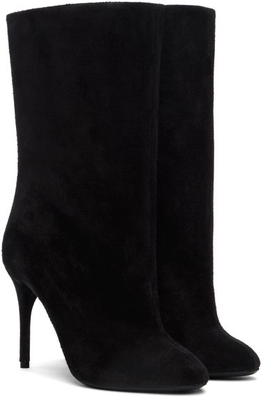 Vaatteet Alaïa ALAÏA Low 90 Suede Boots Musta | AA3B098CK177, 3