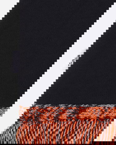 Huivi WTAPS Knitted Fringe Scarf Musta | 242MADT-AC01 002, 4