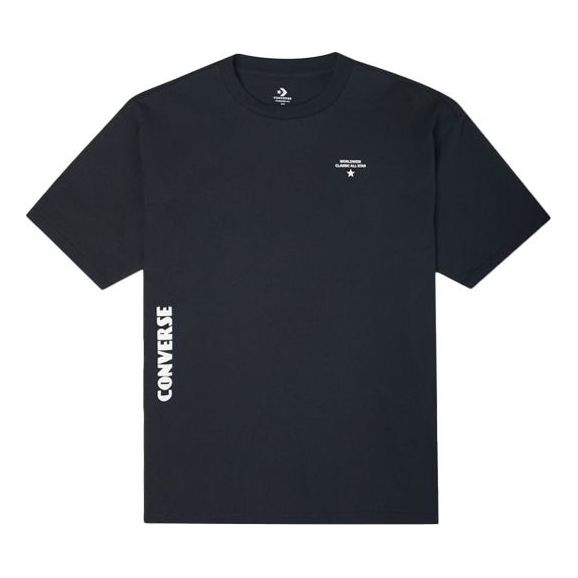 T-paita Converse Worldwide Class Graphic Tee Tummansininen | 10021508-A01, 0