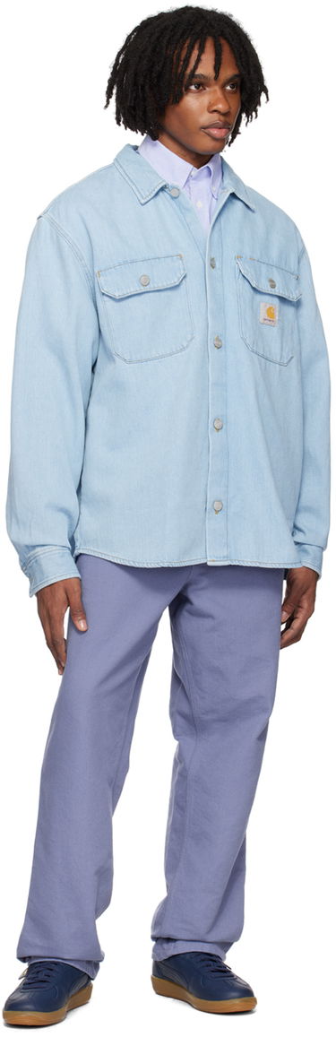 Paita Carhartt WIP Carhartt WIP Harvey Denim Overshirt Sininen | I033346, 3