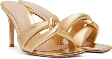 Tennarit ja kengät Gianvito Rossi Amour Heeled Mules Metallinen | G10012-85RIC-NPS, 3