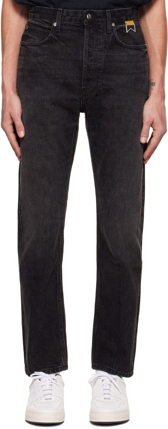 Jeans Rhude Rhude Classic Jeans Musta | RHPF22PA02012372