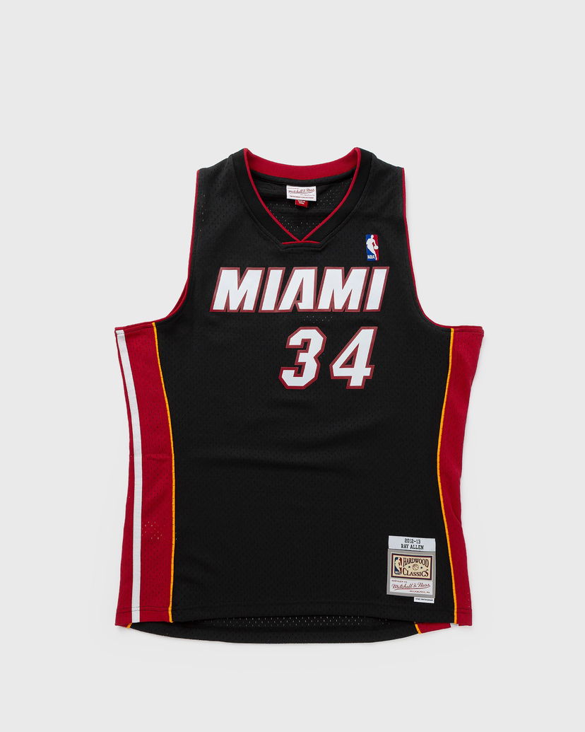 Jersey Mitchell & Ness NBA SWINGMAN JERSEY MIAMI HEAT 2012-13 RAY ALLEN #34 Musta | SMJY6134-MHE12RALBLCK