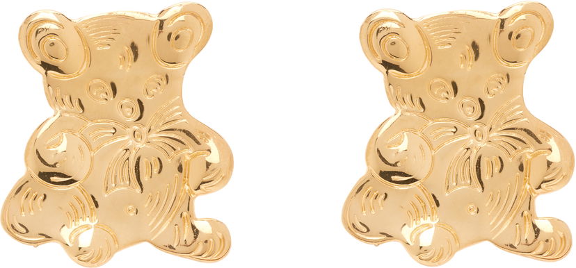 Korvakorut Chopova Lowena Teddy Bear Stud Earrings Metallinen | 6638
