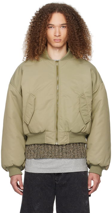 Bomber-takki We11done We11done Puff Bomber Jacket Vihreä | WD-JP0-24-102-U-KK, 0