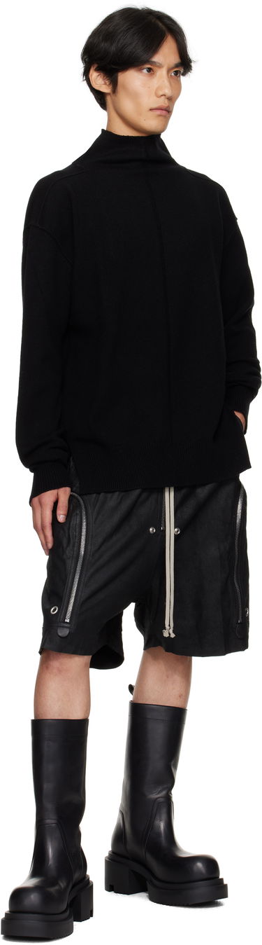 Villapaita Rick Owens Rick Owens Concordians Tabard Sweater Musta | RU02E1648 WSBR, 3