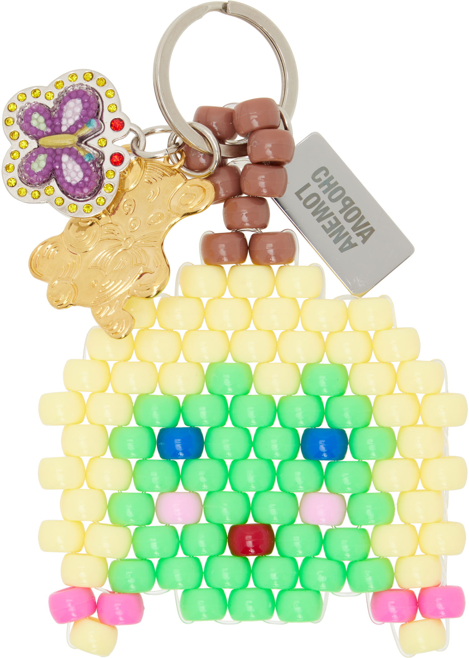 Avaimenperät Chopova Lowena Chopova Lowena Meg Pixelated Beaded Charm Keychain Monivärinen | 6701, 0