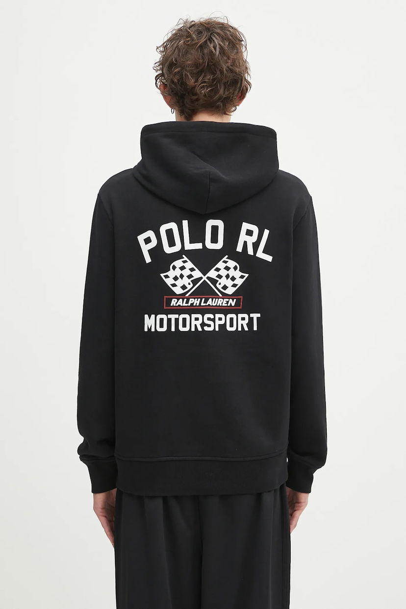 Huppari Polo by Ralph Lauren Polo Ralph Lauren Motorsport Hoodie Musta | 710972613