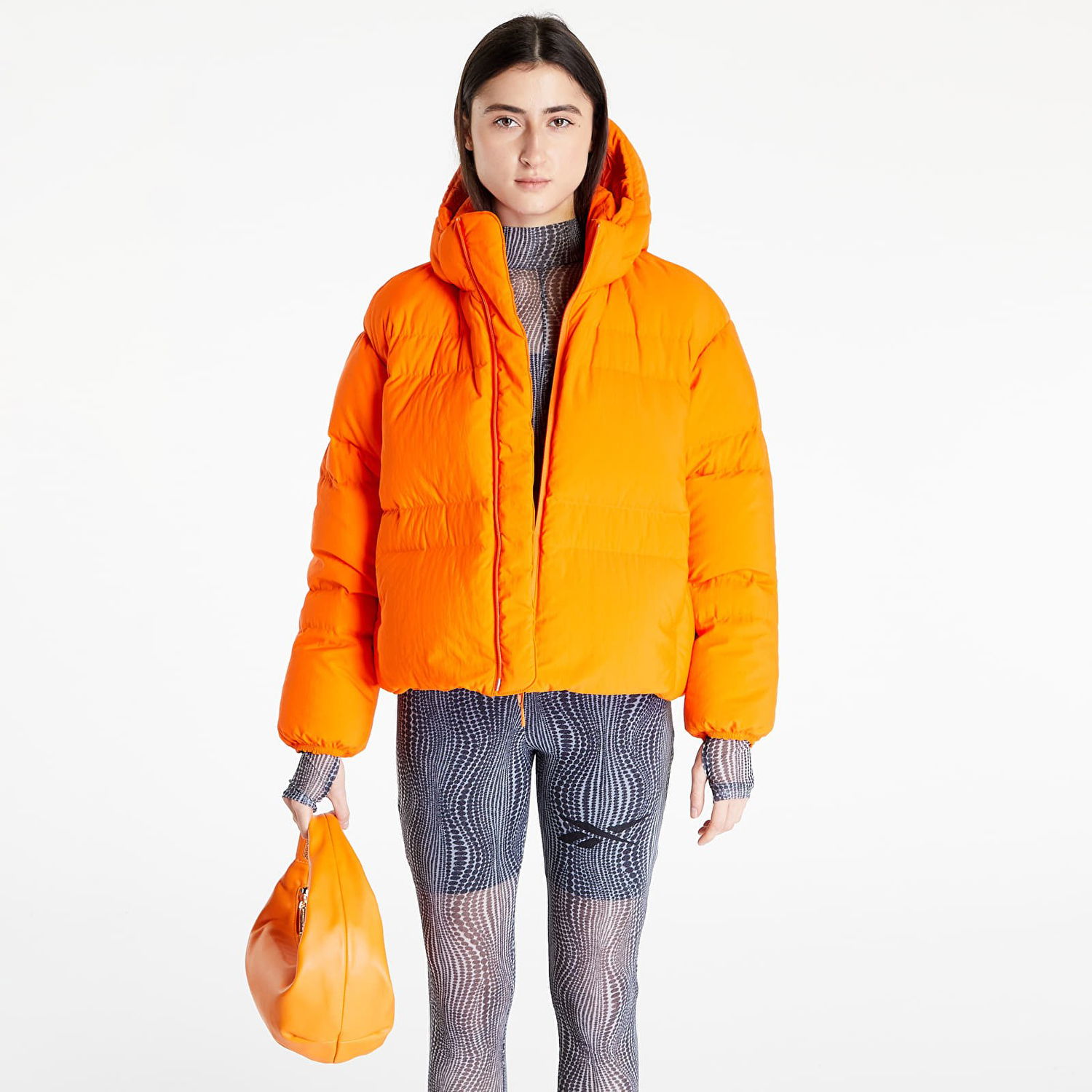 Puffer takki Y-3 Classic Puffy Jacket Oranssi | HS7452, 0