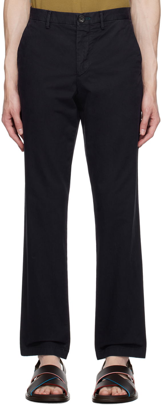 Housut Paul Smith PS Paul Smith Slim Fit Trousers Musta | M2R-922P-L21553