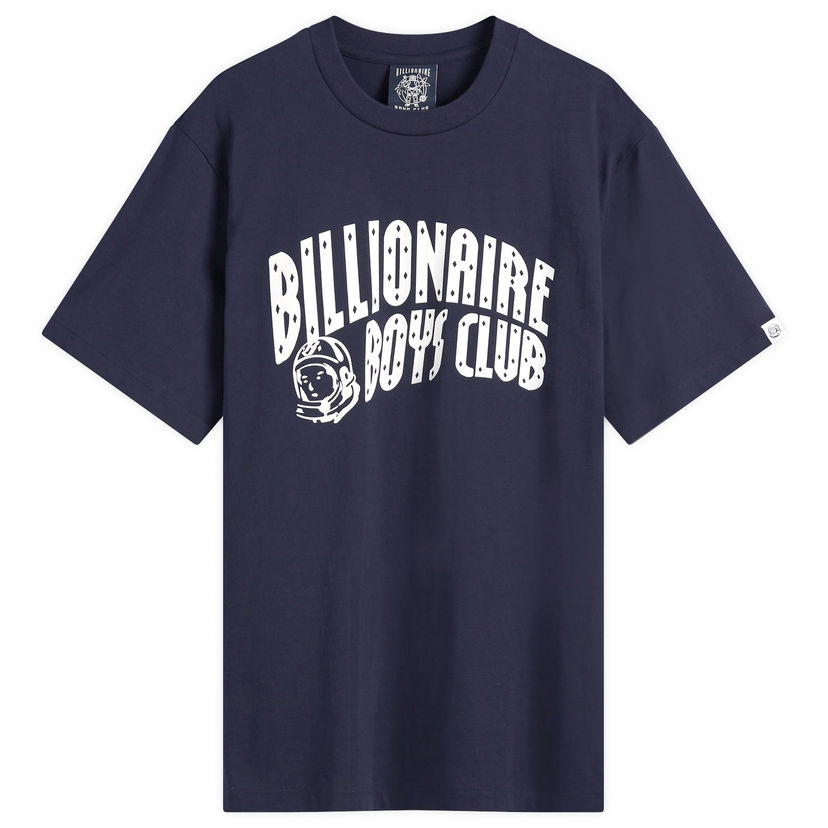T-paita BILLIONAIRE BOYS CLUB Arch Logo T-Shirt Navy Tummansininen | B24269-NVY