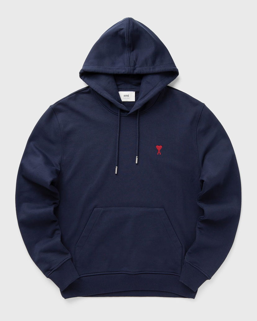 Huppari AMI AMI Paris Classic Ami De Coeur Hoodie 3XL Tummansininen | BFUSW235.730-430