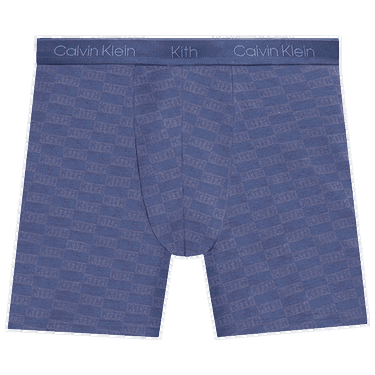 Nyrkkeilijät KITH x Calvin Klein Classic Boxer Tummansininen | NB2649 410, 0