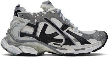 Tennarit ja kengät Balenciaga Runner Sneakers "Gray & White" Harmaa | 772774-W3RNY-9012, 0