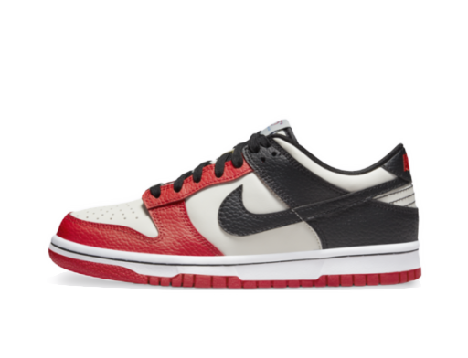 Tennarit ja kengät Nike NBA x Dunk Low EMB "75th Anniversary - Chicago" GS Punainen | DO6288-100
