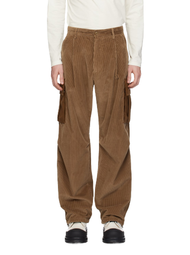 Cargo housut Moncler Four-Pocket Cargo Pants Ruskea | I20912A00030549UU