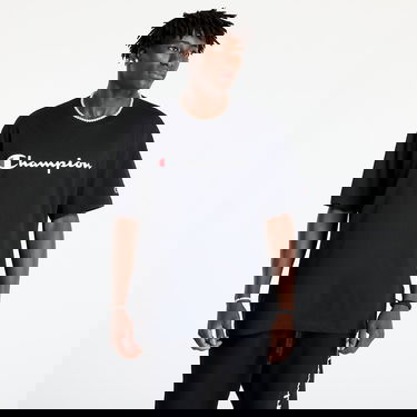 T-paita Champion SS Tee Black Musta | 220256 CHA KK001, 0