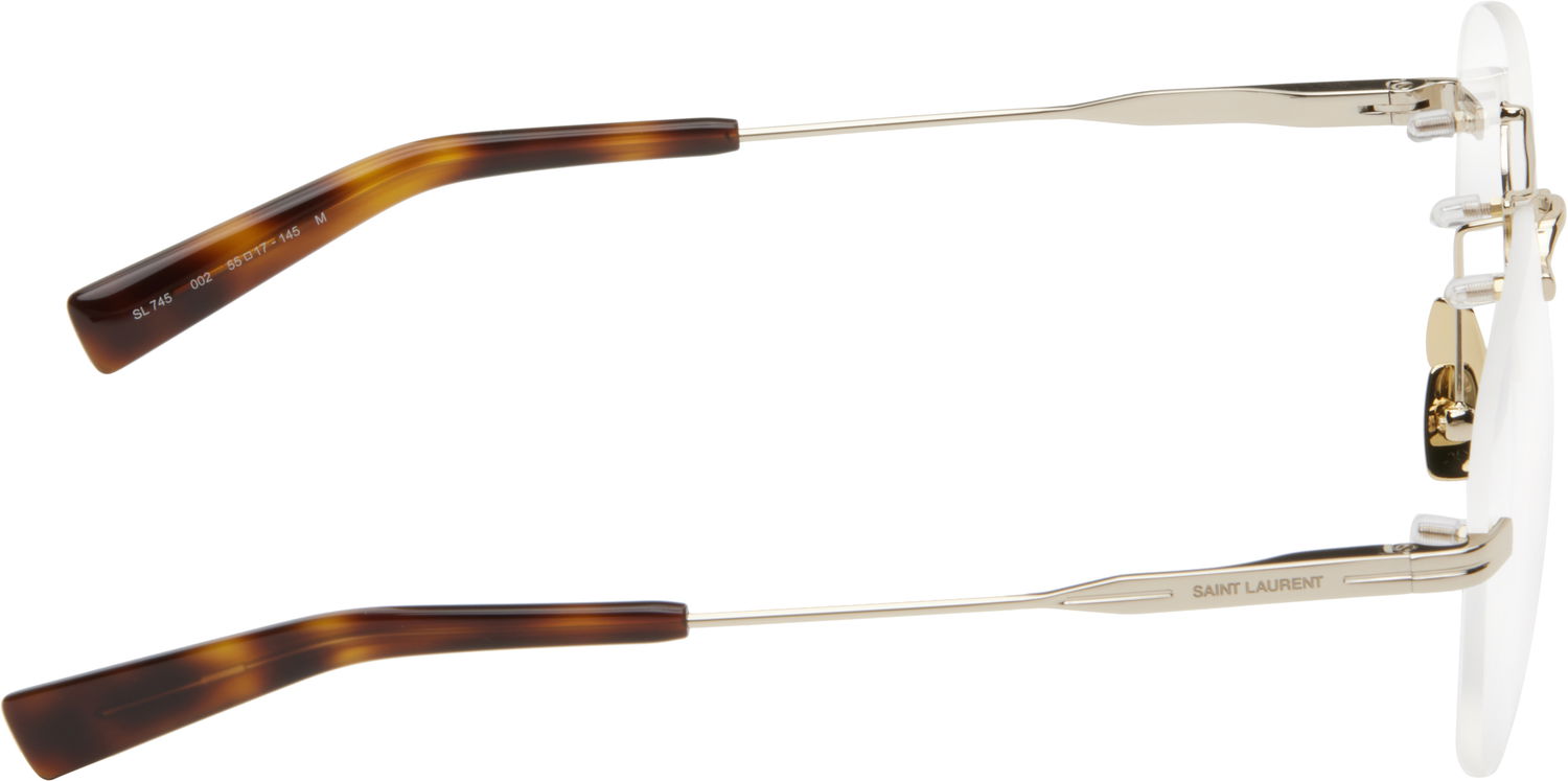 Aurinkolasit Saint Laurent Saint Laurent SL 745 Aviator Glasses Ruskea | SL 745-002, 1