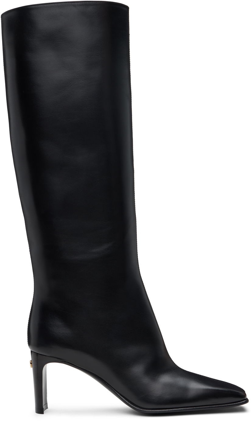 Vaatteet FERRAGAMO Ferragamo Knee-High Boots Musta | 777248